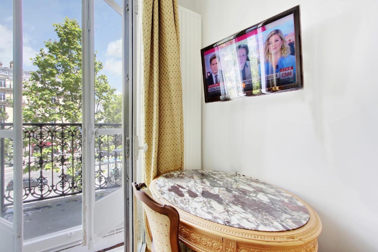 Suite Junior Avec Balcon Et Vue Sur Arc De Triomphe Paris Bagian luar foto